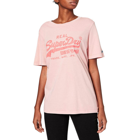 Superdry Γυναικεία κοντομάνικη μπλούζα Vintage Logo American Classic T-Shirt